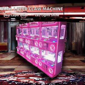 Plastik 4 Kişilik Mini Pençe Oyun Makinesi Jetonlu İç Mekan 8+ Yaş - Product Image 2