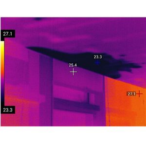 Caméra d'imagerie thermique de détecteur de fuite d'eau pour la détection de fuite de tuyau de construction caméra infrarouge portative - Product Image 6