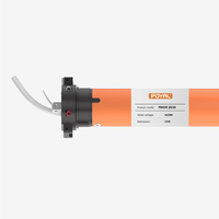 Persianas Motor Tubular Inteligente Control Remoto Eléctrico Persiana Enrollable Ampliamente utilizada en varias sombras públicas de oficina