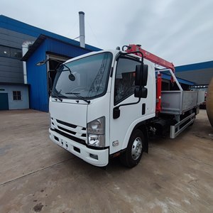 Isuzu 4*2 serbaguna Zoomlion kompatibel 5Ton Truck-mount Crane digunakan Beari Cina pompa hidrolik derek digerakkan mesin derek - Product Image 5