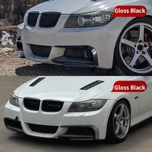 Ailerons avant de pare-chocs pour BMW Série 3 E90 E91 316i 318i 320i 330i 335i 2005-2012 pour kits carrosserie et accessoires de relooking M Sport - Product Image 4