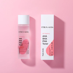 ETRUN ALISA Aha Bha Peeling Etkili Yağ Kontrolü Tonik Cildi Yatıştırır, Gözenekleri Nazikçe Temizler, Nemlendirir ve Günlük Bakımı Sıkılaştırır - Product Image 4