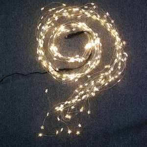 Luz LED <span class=keywords><strong>Luces</strong></span> de <span class=keywords><strong>cascada</strong></span> Decoraciones navideñas 8 modos <span class=keywords><strong>Luces</strong></span> navideñas para árbol Decoraciones navideñas exteriores - Product Image 6
