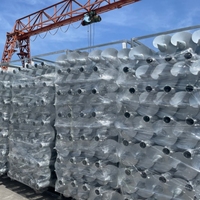 Pieux hélicoïdaux en acier Q235B EN1090 de 1500 mm, galvanisés à chaud, de 85 m, pour système de montage solaire, garantie 15 ans+, vente en gros