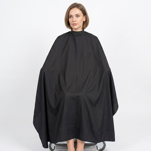 Cape de Barbier Personnalisable avec Logo, Imperméable en Polyester, Robe de Salon de Coiffure Réutilisable, Cape Professionnelle pour Coiffeur, Coupe de Cheveux - Product Image 1