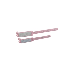 Pulseras de Identificación Médica para Bebés y Madres, Pulseras de Identificación de Paciente Rosas para Hospital - Product Image 1