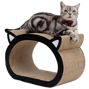 2022 Huisdierenproducten Duurzame Fabriek Op Maat Gemaakt Milieuvriendelijk Veiligheidspapier Gegolfd Kattenkrabber Speelgoed - Product Image 1