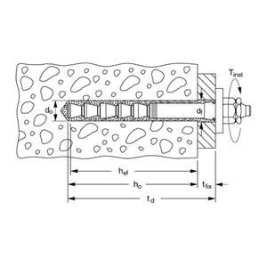 FISCHER - 92036 FHB-A dynamique d'ancrage Highbond pour charges dynamiques pour ancre chimique FIS HB-EAN 4006209920367 ANCHORS - Product Image 4