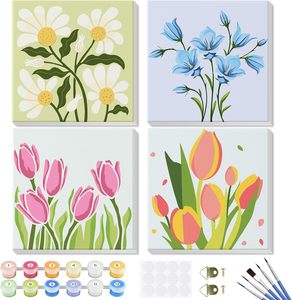 ชุดระบายสีตามตัว<span class=keywords><strong>เลข</strong></span>สำหรับผู้ใหญ่ - ชุดระบายสีตามตัว<span class=keywords><strong>เลข</strong></span>แบบกำหนดเองพร้อมผ้าใบและพู่กันสำหรับตกแต่งผนังบ้านอย่างสร้างสรรค์ - Product Image 1
