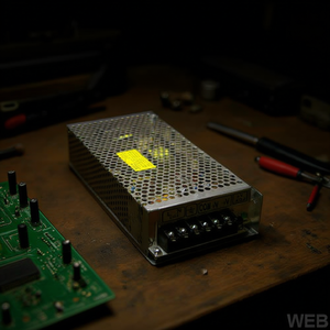 Fuente de Alimentación Conmutada de 12V 15A CC para Uso Electrónico - Product Image 2