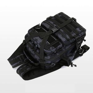 Bolsa de calidad superior personalizada de fábrica para exteriores Proveedor de China Sistema Molle negro impermeable Bolsa de mochila de gran capacidad - Product Image 3