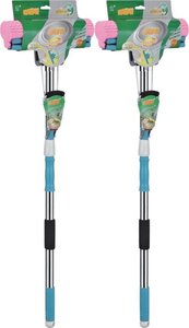 Serpillières auto-essorage <span class=keywords><strong>Joybos</strong></span> pour le nettoyage des sols, essorage avec 2 têtes d'éponge PVA, serpillière auto-essorage pour sols, serpillière à éponge mains libres - Product Image 2
