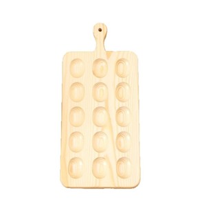 Wooden Egg <b>Storage</b> <b>Tray</b> 35x16x1.5cm Solid Wood Frame Kitchen Desktop Use - Product Image 3