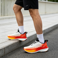 Chaussures de course athlétiques professionnelles pour hommes, tige ultra-fine respirante, amortissement des chocs, soutien stable, chaussures de sport