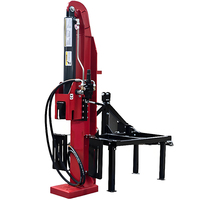 Machine à fendre le bois industrielle haut de gamme à 3 points, entraînée par tracteur, à essence, avec moteur et engrenages horizontaux/verticaux, facile à utiliser - Prix usine