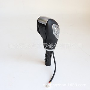 Ford Gear <b>Shift</b> <b>Knob</b> DZ06Q53-1 Matte Black Leather Ergonomic Design For Edge Automatic Transmission - Product Image 3