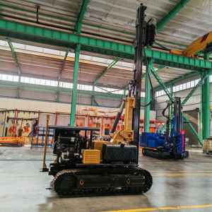 Hincadora de postes solares lista para el desierto |   Diseñado para 50 personas ° Operación a Altas Temperaturas y en Terrenos Arenosos, Alimentando Proyectos Solares en el Sáhara - Product Image 2