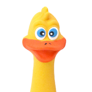 Juguete de Pato de Goma de Látex Ecológico de 18 cm para Perros y Gatos - Pelota Interactiva para Perros con Sonido Indestructible y Embalaje en Bolsa - Product Image 3