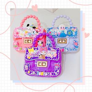 Cartoon Silicone <b>Diy</b> Handbag <b>Kit</b> For Kids Craft Gift 4-6Y - Product Image 3
