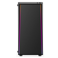 Boîtier d'ordinateur de jeu PC RGB en verre trempé Micro ATX personnalisé, nouvelle conception AntarcChill