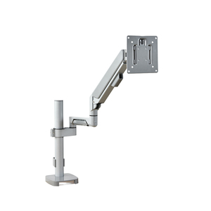 Support de moniteur universel en acier pour deux écrans, 32 pouces, blanc, pour bureau - Product Image 6