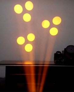 <b>Mini</b> Gobo Moving Head <b>LED</b> 60W with 3-facet prism effect - Product Image 6