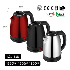 Phong Cách Phổ Biến Giá Rẻ 1.8L Bình Nóng Cổ Điển Thép Không Gỉ Ấm Đun Nước Điện Wasserkocher Bpa-Miễn Phí Nước Ấm Hơn Elektrische Ketel - Product Image 4