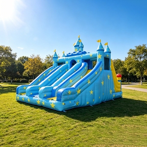 Castillo Inflable en Oferta, Castillo Inflable Grande para Niños, Casa de Brinco Inflable de Alta Calidad, Material de PVC, Castillos Inflables para Saltar - Product Image 1
