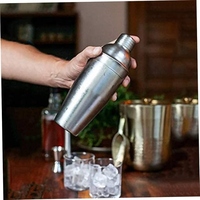 Ensemble de shaker à cocktails de luxe en acier inoxydable 700 ml, personnalisable, certifié ISO, accessoires de bar, mélangeur de cuisine durable, barman