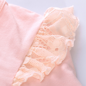 Body da Balletto per Ragazze a Maniche Lunghe, Abito da <span class=keywords><strong>Danza</strong></span> con Gonna, Completo per Bambine/Ragazze Piccole/Grandi, in Pizzo e Spandex - Product Image 5