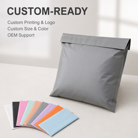 Enveloppe d'expédition matelassée en PE avec bande adhésive, étanche, auto-adhésive, logo personnalisé, vente en gros d'enveloppes pour le commerce électronique, RTS