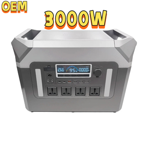 Estación de Energía Portátil de 3000W para Hogar y Exteriores, Generador de 1000W con Batería de Iones de Litio para Camping y Energía Doméstica - Product Image 2