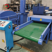 Machine de rembourrage de coussins entièrement automatique à alimentation fluide Sojet |   Souffleur de fibres industrielles en microfibres certifié CE 150-350 kg/heure