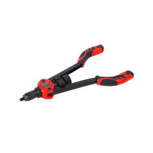 Nut <b>Rivet</b> <b>Gun</b> Manual Alloy Steel Straight Curved Handle Industrial Heavy Duty Two Hand Operation - Product Image 2