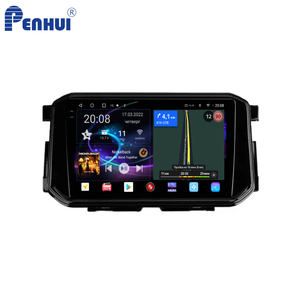 เครื่องเล่นดีวีดีในรถยนต์ระบบแอนดรอยด์ของ penhui สำหรับ <span class=keywords><strong>Nissan</strong></span> <span class=keywords><strong>Terra</strong></span> XTERRA 2018-<span class=keywords><strong>2022</strong></span>วิทยุระบบนำทาง GPS เครื่องเล่นวิดีโอมัลติมีเดีย DSP 2 - Product Image 1