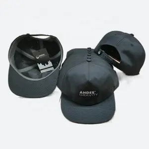 Gorra de béisbol ecológica de algodón orgánico, tejido de poliéster reciclado, Material de bambú, gorra de béisbol deportiva