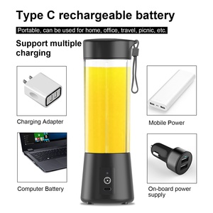 電動プロテインシェーカースポーツ小型ブレンダー400mlファクトリーデザイン - Product Image 6