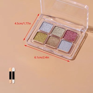 Paillettes solides effet aurore miroir 6 couleurs pour ongles, décorations de charme pour nail art, accessoires de manucure DIY - Product Image 5