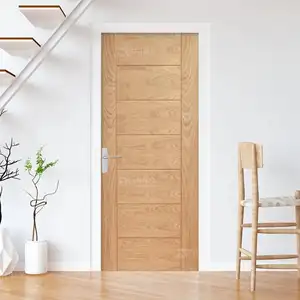 Internationalホテルプロジェクト木製ドアの部屋低価格コストインテリア木製ドア