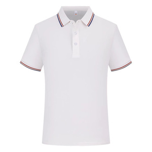 Men's Polo Shirt Solid Color Polyester Oxford Short Sleeve Workwear Daily Wear - Product Image 3