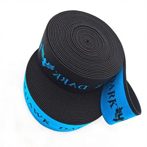 Factory Offers Customized Eagle Pattern Color Jacquard Nylon <b>Webbing</b> Elastic for Leggings and Casual Pants Waist - Product Image 2