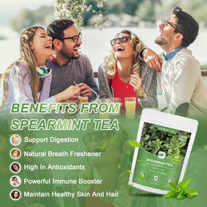 Beborths kantong teh Herbal Kesehatan <span class=keywords><strong>Spearmint</strong></span> daun organik 100% - Product Image 3