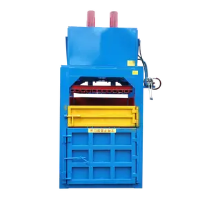 Vertical Hydraulic carton paper cardboard plastic pet bottle press baler / scrap metal packing machine