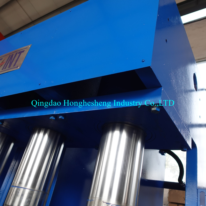 400Ton C type Conveying rubber block crawler vulcanizing machine