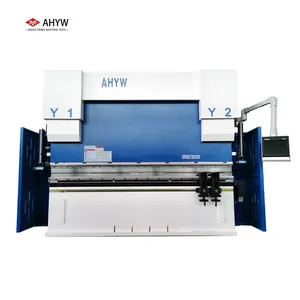 Freno de prensa hidráulica YWB 250T/3200 CNC, 4 + 1 eje, sistema holandés DA58T