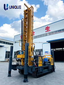 Prix d'usine automatique 100m-400m pompe de puits d'eau plate-forme de forage sur chenilles 400m équipement de forage automatique 220V vente de moteur - Product Image 5