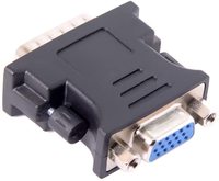 Double Moniteur Système 59 Broches DMS59 Mâle à 15Pin VGA RGB Femme Extension Adaptateur pour PC Carte Graphique