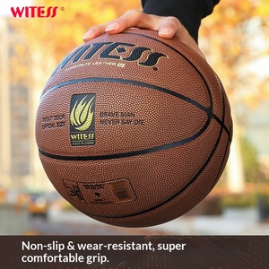 Balón de Baloncesto WITESS Eyewitness Número 5 de PU, Resistente al Desgaste, a Prueba de Polvo, con Logotipo Impreso, para Adolescentes Número 7 y Adultos - Product Image 4