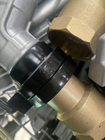Canon d'arrosage à grande portée pour système d'irrigation agricole, composants en plastique et caoutchouc, cuve sous pression, longue portée 360 degrés