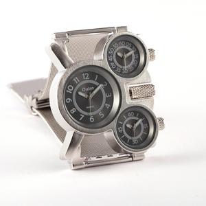 <span class=keywords><strong>Oulm</strong></span> – <span class=keywords><strong>montre</strong></span>-bracelet en acier à Quartz pour hommes, haute marque, multi-fonction 3-Movt, nouveau, <span class=keywords><strong>prix</strong></span> d'usine, 1167 - Product Image 4
